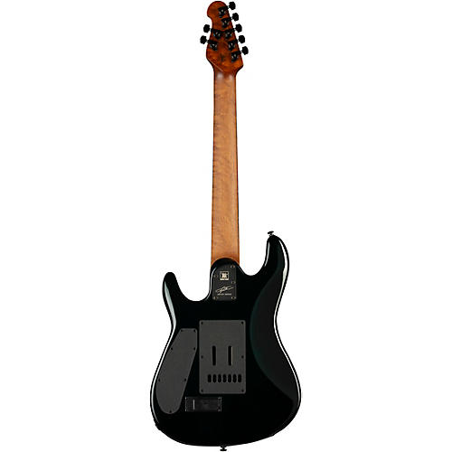 Ernie Ball Music Man Cutlass HH Trem 7 String Jason Richardson Burl Top Electric Guitar Kokiri Forest