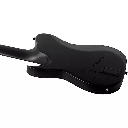 Schecter Guitar Research PT-8 MS Black Ops Electric Guitar Satin Black Open Pore