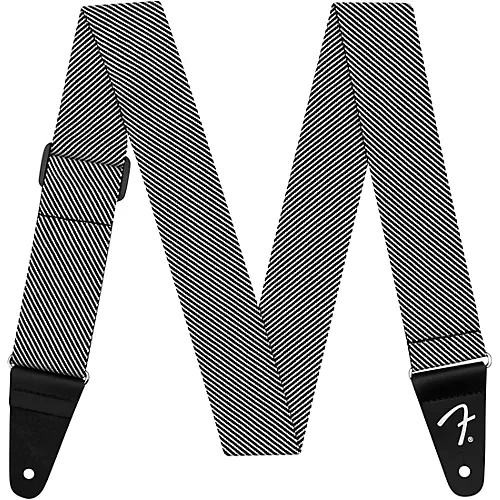 Fender Modern Tweed Strap White and Black