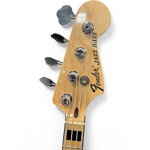 Used Fender Geddy Lee Signature Jazz Bass Black Electric Bass Guitar Black