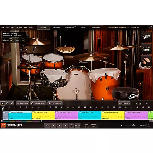 Toontrack EZdrummer 3 Virtual Drum Software