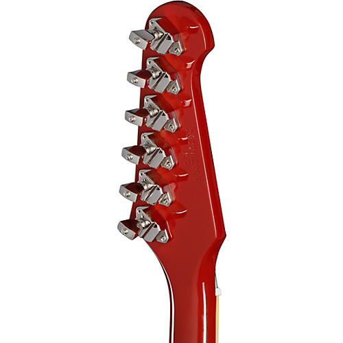 Epiphone 1963 Firebird V Maestro Vibrola Electric Guitar Ember Red