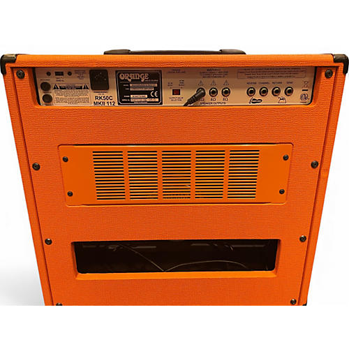 Used Orange Amplifiers Rockerverb RK50C MKII 50W 2x12 Tube Guitar Combo Amp