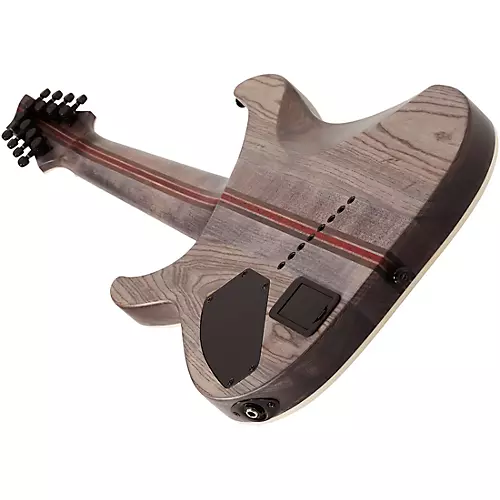 Schecter Guitar Research C-8 MS SLS Elite Evil Twin 8-String Electric Guitar Satin Black