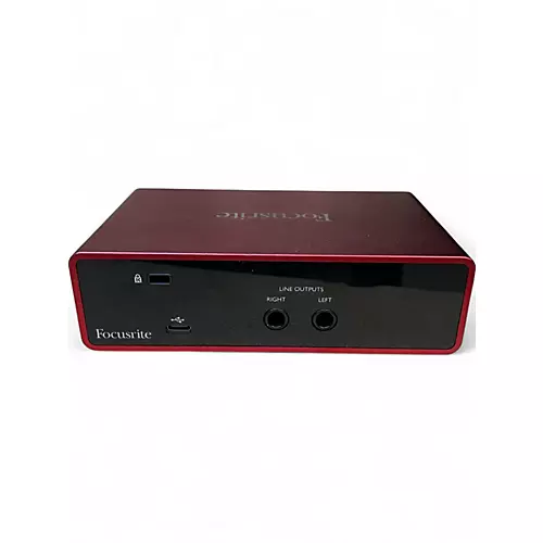 Used 2024 Focusrite Scarlett 2i2 Gen 4 Audio Interface