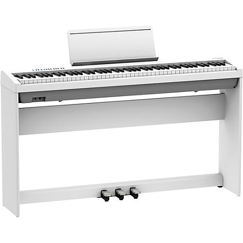 Roland FP-30X Digital Piano With Matching Stand and Pedalboard Black
