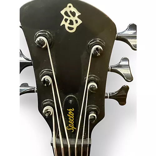 Used Spector NS Pulse II Black Satin Matte Electric Bass Guitar Black Satin Matte