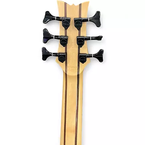 Used Schecter Guitar Research diamond  Trans Red Electric Bass Guitar Trans Red