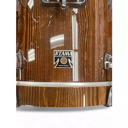 Used TAMA 6 Piece SUPERSTAR CLASSIC Java Lacebark Pine Drum Kit Java Lacebark Pine