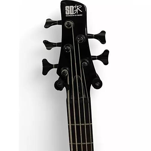 Used Ibanez SR405 5 String Jewel Blue Electric Bass Guitar Jewel Blue