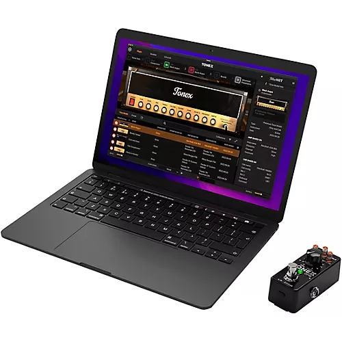 IK Multimedia TONEX One Modeling Amp & Distortion Effects Pedal Black