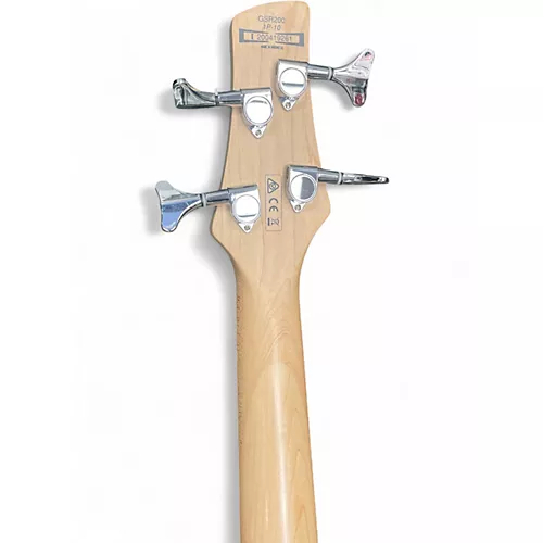 Used Ibanez GSR200 Trans Red Electric Bass Guitar Trans Red