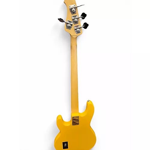 Used Sterling by Music Man ray24 Butterscotch Electric Bass Guitar Butterscotch