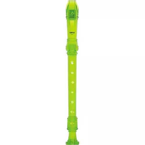 Yamaha YRS-20 Soprano Translucent Recorder with Baroque Fingering Translucent Blue