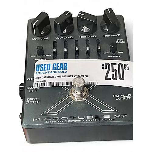 Used Darkglass MICROTUBES X7 Bass Preamp
