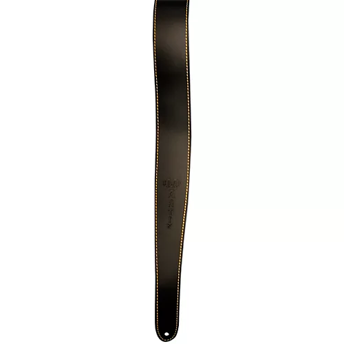 Martin Leather Logo Guitar Strap, 2.5