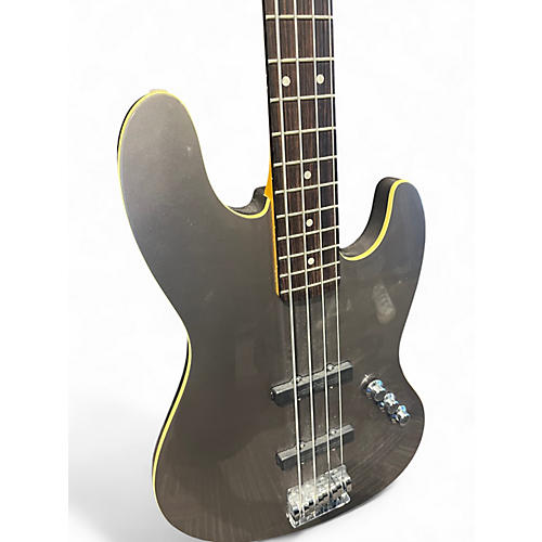 Used Fender Aerodyne Jazz Bass Gray Electric Bass Guitar Gray