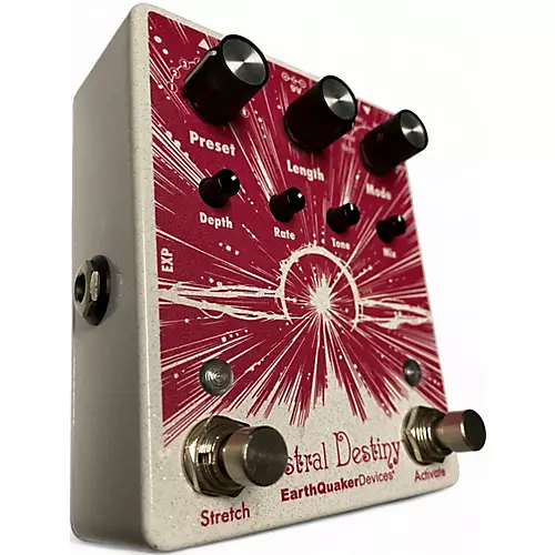 Used 2020s EarthQuaker Devices ASTRAL DESTINY Effect Pedal