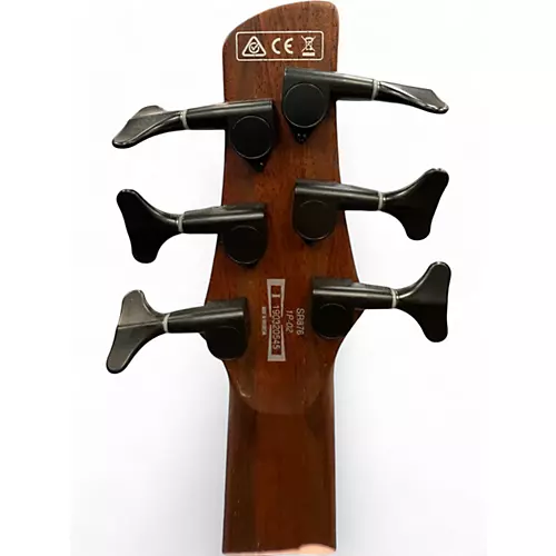 Used Ibanez SR876 Antique Natural Electric Bass Guitar Antique Natural