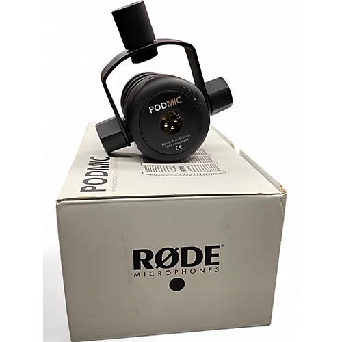 Used RODE PODMIC Dynamic Microphone