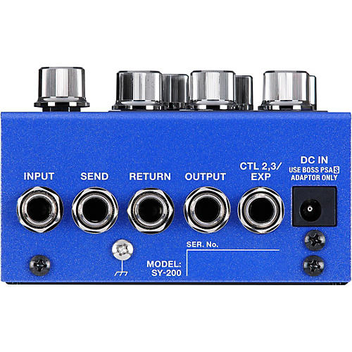 BOSS SY-200 Synthesizer Effects Pedal Blue