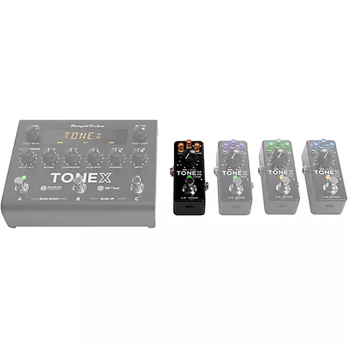 IK Multimedia TONEX One Modeling Amp & Distortion Effects Pedal Black
