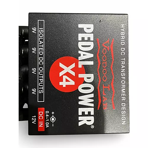 Used Voodoo Lab PEDAL POWER X4 Power Supply