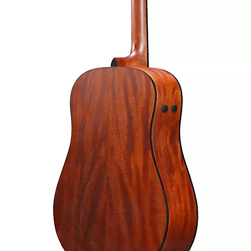 Ibanez AAD100E Advanced Acoustic Solid Top Dreadnought Guitar Open Pore Satin Natural