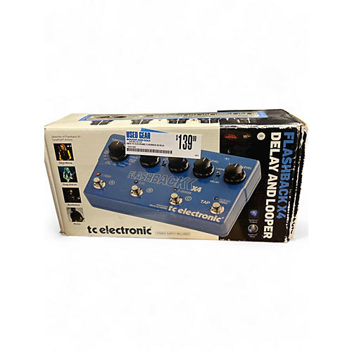 Used TC Electronic Flashback X4 Delay And Looper Effect Pedal