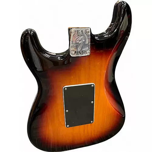 Used Fender Player Stratocaster HSS FR 3 Tone Sunburst Solid Body Electric Guitar 3 Tone Sunburst