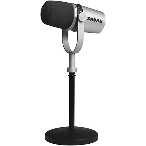 Shure Recording Bundle with MV7 Podcast Microphone & SRH440A Studio Headphones Black