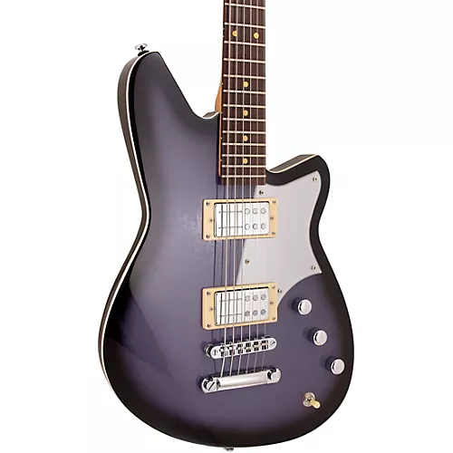 Reverend Descent RA Baritone Electric Guitar Periwinkle Burst
