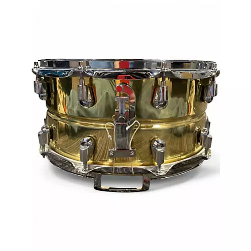 Used Yamaha 6.5X14 brass Natural Drum Natural 15