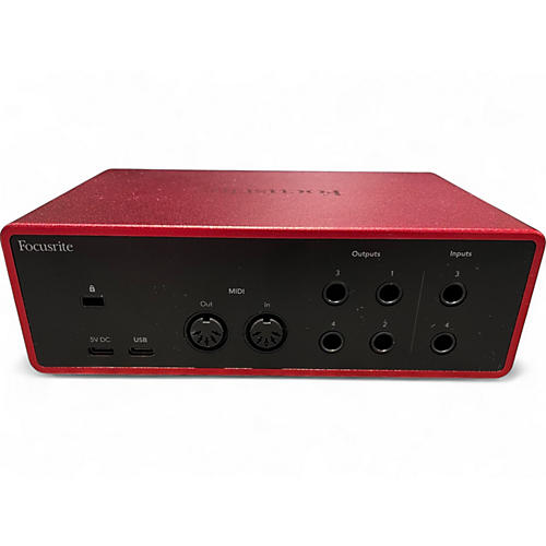 Used 2024 Focusrite 4i4 Gen 4 Audio Interface