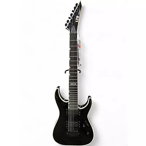 Used ESP LTD MH1007ET Black Solid Body Electric Guitar Black