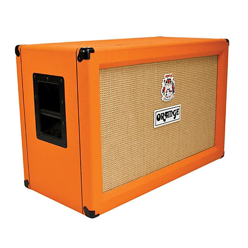 Orange Amplifiers PPC Series PPC212-C 120W 2x12 Closed-Back Guitar Speaker Cabinet Black Straight