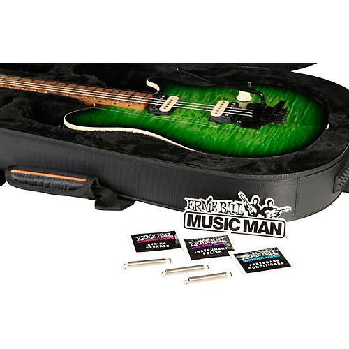 Ernie Ball Music Man Axis Flame Top Electric Guitar Macha