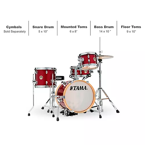 TAMA Club-JAM Flyer 4-Piece Shell Pack With 14