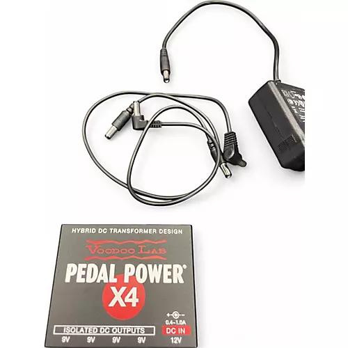 Used Voodoo Lab Pedal Power x4 Isolated Power Supply Power Supply