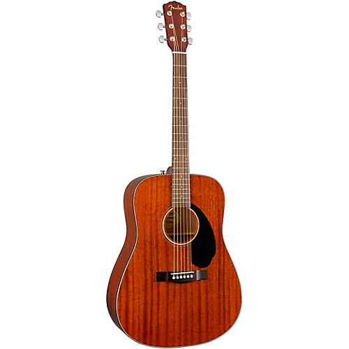 Fender CD-60S All-Mahogany Acoustic Guitar Natural