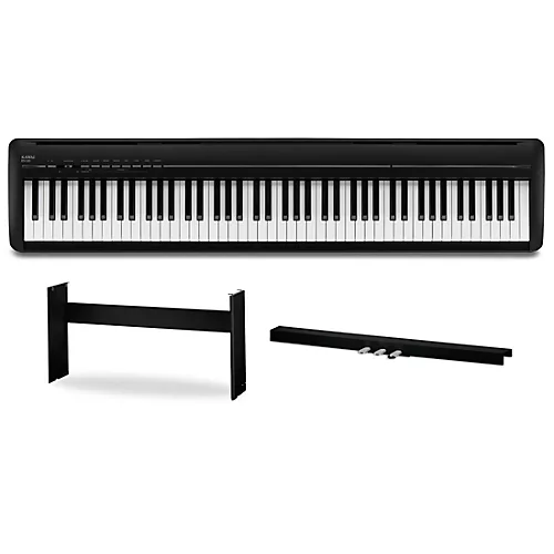 Kawai ES-120 88-Key Digital Piano With HML-2 Stand and F-351 Triple Pedal Gray