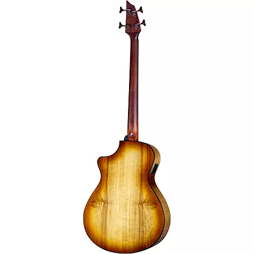Breedlove Pursuit Exotic S CE Concerto Acoustic-Electric Bass Amber Burst