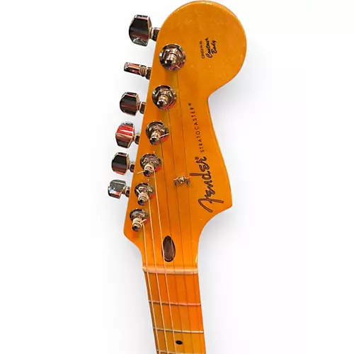 Used 2021 Fender Player Stratocaster Black Solid Body Electric Guitar Black