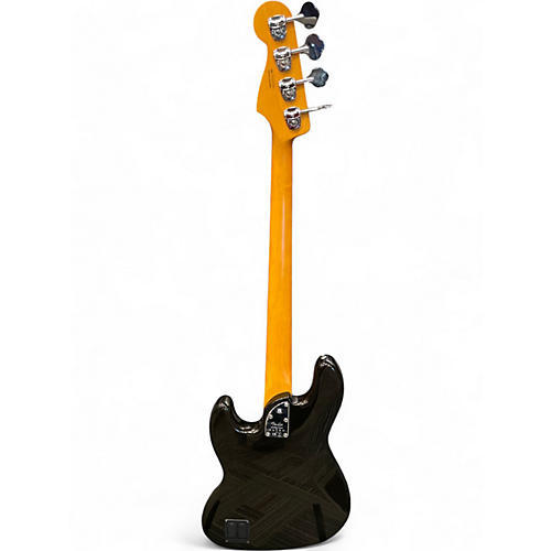 Used 2022 Fender American Ultra Jazz Bass Texas Tea Electric Bass Guitar Texas Tea
