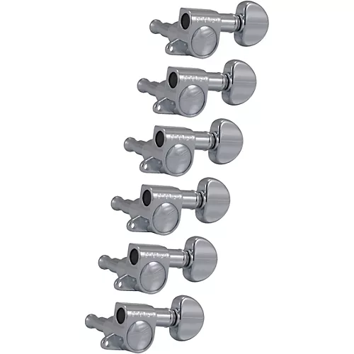 Grover Mini Rotomatics 205 Series Tuning Machines Nickel 6-in-line