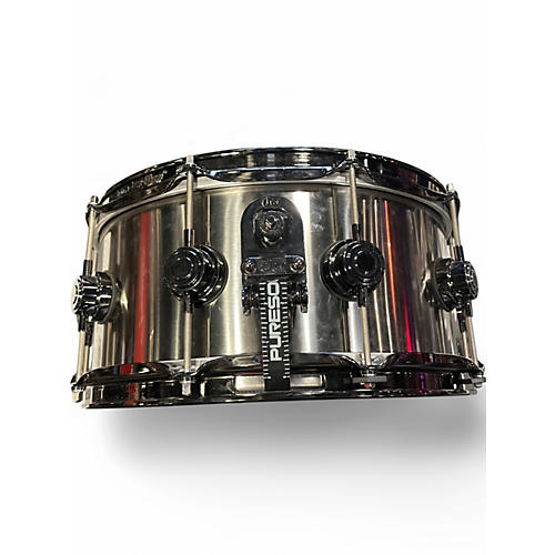 Used DW 6.5X14 Collector's Series Snare Titanium Drum Titanium 15