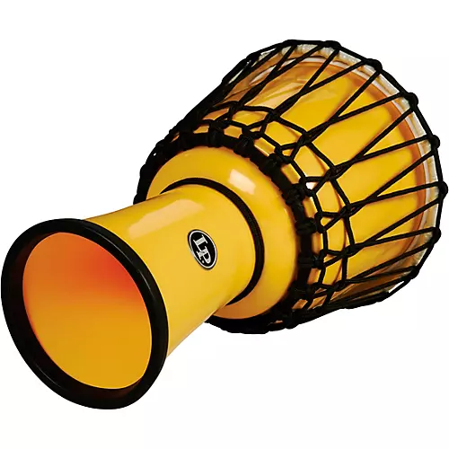 LP World Rope-Tuned Circle Djembe, 7 in. Blue Marble