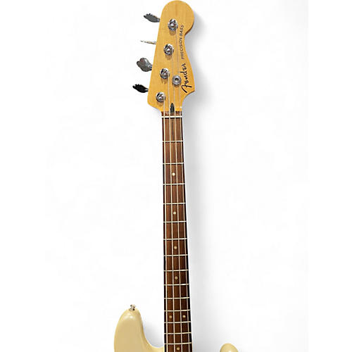 Used Fender Player Plus Active Precision Bass Olympic Pearl Electric Bass Guitar Olympic Pearl