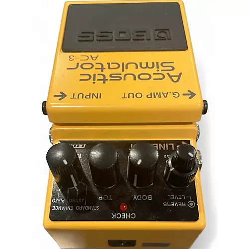 Used BOSS AC3 Acoustic Simulator Effect Pedal