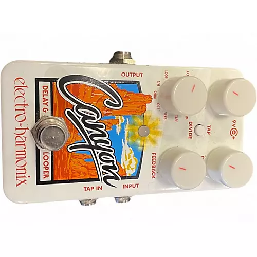 Used Electro-Harmonix Canyon Delay and Looper Effect Pedal